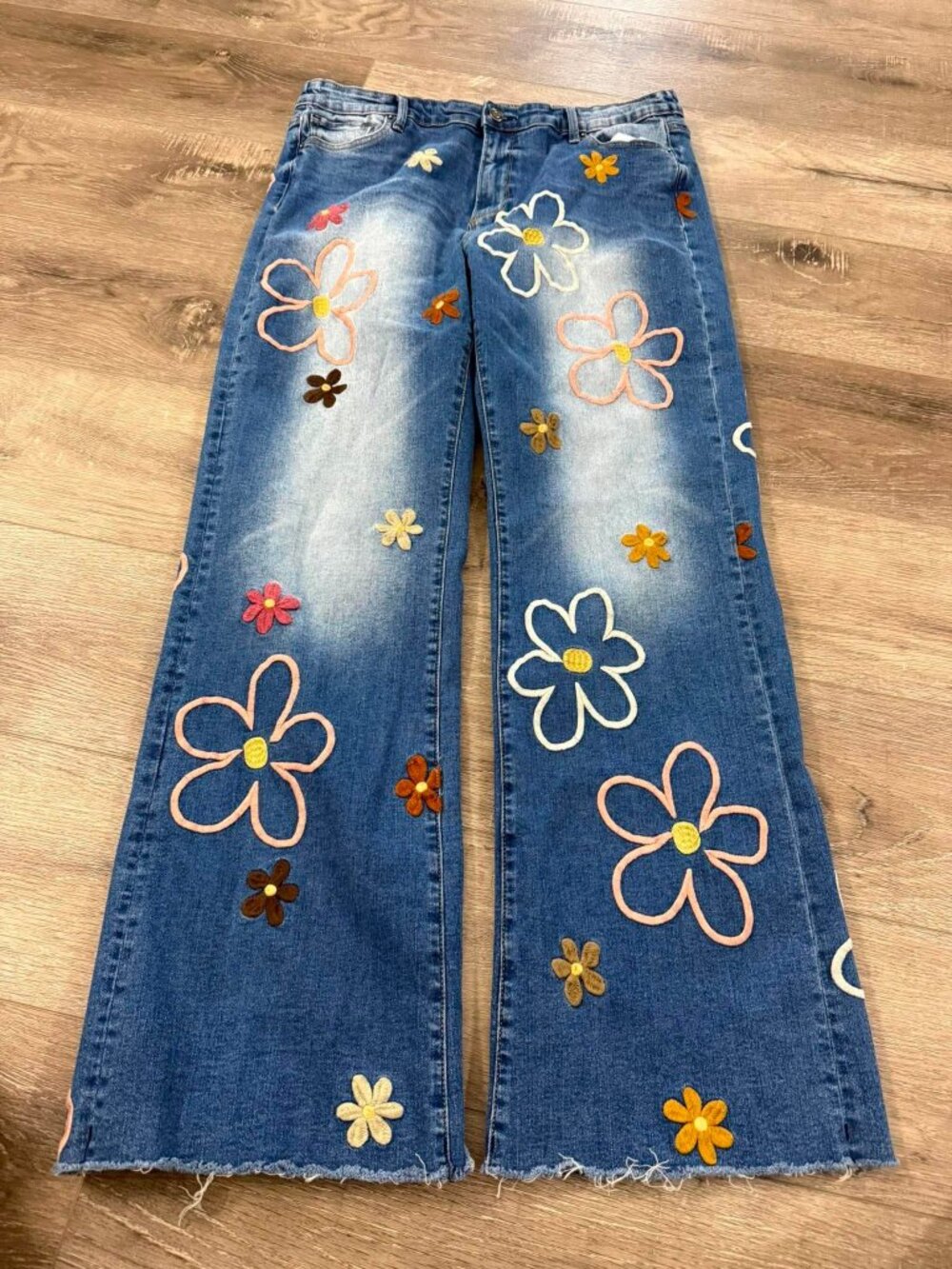 Boho Daisy Jeans